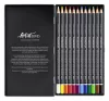 Akvarell színes ceruza készlet, hatszögletű, fémdobozos, STAEDTLER "Mars® Lumograph® 104", 12 különböző szín