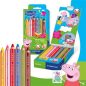   Színes ceruza készlet, hatszögletű, jumbo, STAEDTLER „Noris® junior 140", Peppa malac, 6 szín