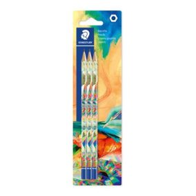   Grafitceruza készlet, HB, hatszögletű,  STAEDTLER "170 BK3-2", Multiverzum