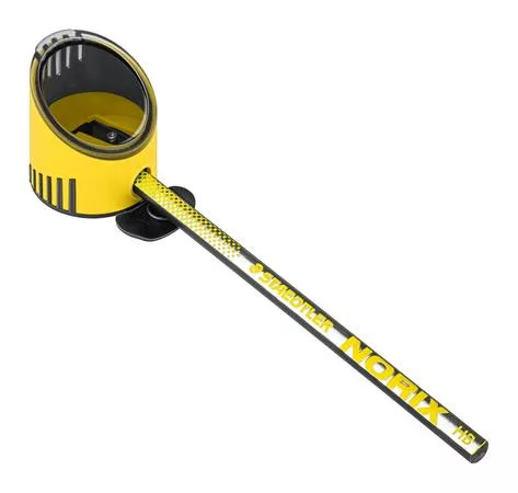 Grafitceruza készlet, hegyezővel, radírral, HB, STAEDTLER "Norix® 181", sárga