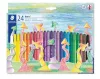 Zsírkréta, kitekerhető, STAEDTLER "Noris® 221", 24 különböző szín
