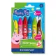 Zsírkréta, hatszögletű, jumbo, STAEDTLER „Noris® junior 224”, Peppa malac, 6 szín