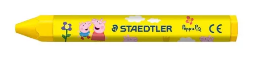 Zsírkréta, hatszögletű, jumbo, STAEDTLER „Noris® junior 224”, Peppa malac, 6 szín
