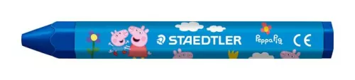 Zsírkréta, hatszögletű, jumbo, STAEDTLER „Noris® junior 224”, Peppa malac, 6 szín