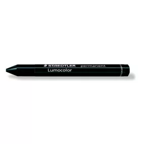   Jelölőkréta, mindenre író, vízálló (omnigraph), STAEDTLER "Lumocolor 236", fekete