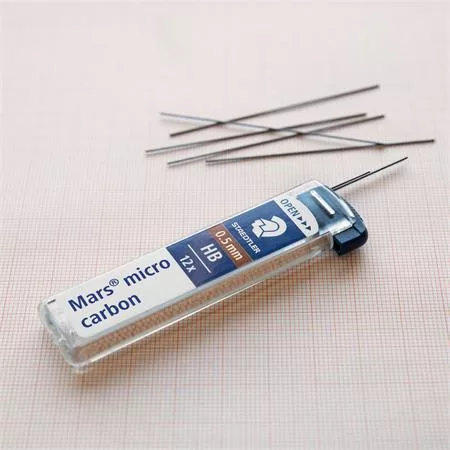 Grafitbél, HB, 0,5 mm, STAEDTLER "Mars Micro Carbon 250"