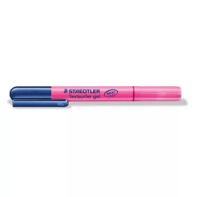   Szövegkiemelő, 3 mm, zselés, STAEDTLER "Textsurfer Gel 264", rózsaszín