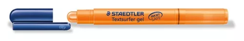 Szövegkiemelő, 3 mm, zselés, STAEDTLER "Textsurfer Gel 264", narancssárga