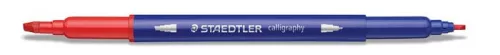Kalligrafikus marker készlet, 2,0/3,5 mm, kétvégű, STAEDTLER "3005", 24 szín