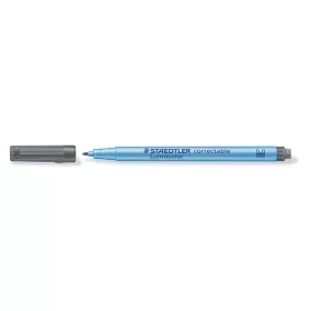   Alkoholmentes marker, OHP, 1 mm, STAEDTLER "Lumocolor® 305 M", fekete