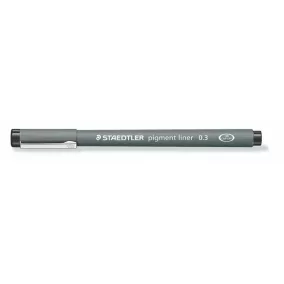   Tusfilc, 0,3 mm, STAEDTLER "Pigment Liner 308", fekete