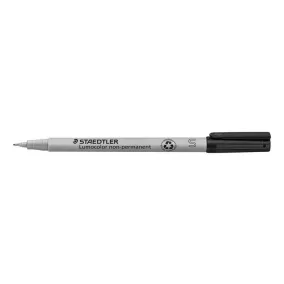   Alkoholmentes marker, OHP, 0,4 mm, STAEDTLER "Lumocolor® 311 S", fekete