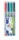 Alkoholmentes marker készlet, OHP, 0,4 mm, STAEDTLER "Lumocolor® 311 S", 4 különböző szín