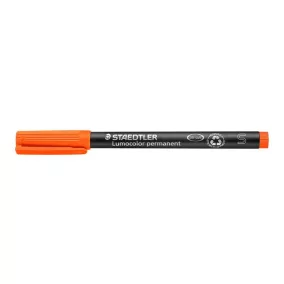   Alkoholos marker, OHP, 0,4 mm, STAEDTLER "Lumocolor® 313 S", narancssárga