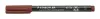 Alkoholos marker, OHP, 0,4 mm, STAEDTLER "Lumocolor® 313 S", barna