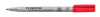 Alkoholmentes marker, OHP, 1 mm, STAEDTLER "Lumocolor® 315 M", piros