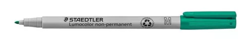 Alkoholmentes marker, OHP, 1 mm, STAEDTLER "Lumocolor® 315 M", zöld
