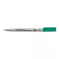   Alkoholmentes marker, OHP, 1 mm, STAEDTLER "Lumocolor® 315 M", zöld