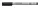 Alkoholmentes marker, OHP, 0,6 mm, STAEDTLER "Lumocolor® 316 F", fekete