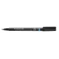   Textil jelölő alkoholos marker, 0,6 mm, kúpos, STAEDTLER "Lumocolor® laundry 319 LM", fekete