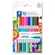 Filctoll készlet, 1/3 mm, kétvégű, STAEDTLER® "3280", 20 különböző szín