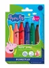 Filctoll készlet, 2,5 mm, kimosható, jumbo, STAEDTLER „Noris® junior 329”, Peppa malac, 6 szín