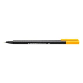   Tűfilc, 0,3 mm, STAEDTLER "Triplus 334", napsárga