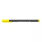 Tűfilc, 0,3 mm, STAEDTLER "Triplus 334", sárga