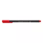 Tűfilc, 0,3 mm, STAEDTLER "Triplus 334", piros