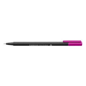   Tűfilc, 0,3 mm, STAEDTLER "Triplus 334", sötétmályva