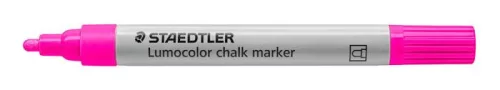 Krétamarker készlet, 2,4 mm, kúpos, STAEDTLER "Lumocolor® chalk marker 344", 5 különböző szín