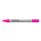   Krétamarker készlet, 2,4 mm, kúpos, STAEDTLER "Lumocolor® chalk marker 344", 5 különböző szín
