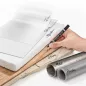   Alkoholos marker, 0,6/1,5 mm, kúpos, kétvégű, STAEDTLER "Lumocolor® duo 348", fekete