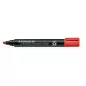   Alkoholos marker, 2-5 mm, vágott, STAEDTLER "Lumocolor® 350", piros