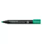   Alkoholos marker, 2-5 mm, vágott, STAEDTLER "Lumocolor® 350", zöld