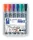 Flipchart marker készlet, 2-5 mm, vágott, STAEDTLER "Lumocolor 356 B", 6 különböző szín
