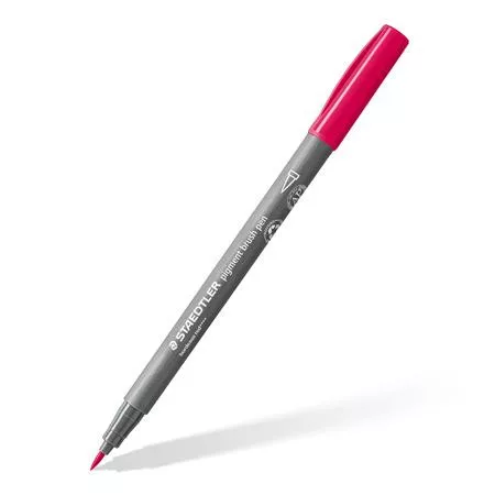 Ecsetirón készlet, STAEDTLER "Pigment brush 371", 36 különböző szín
