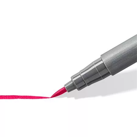Ecsetirón készlet, STAEDTLER "Pigment brush 371", 36 különböző szín