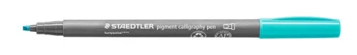 Kalligrafikus filctoll készlet, 2 mm, STAEDTLER "Pigment 375", 12 különböző szín