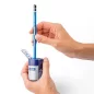   Hegyező, kétlyukú, tartályos, STAEDTLER "512", kék