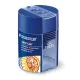 Hegyező, kétlyukú, tartályos, STAEDTLER "Noris 512 F", kék