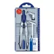 Körző készlet, precíziós, 4 darabos, STAEDTLER "Noris 550 02"