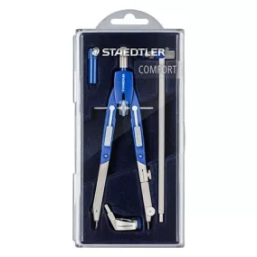   Körző készlet, precíziós, 4 darabos, STAEDTLER "Mars® comfort 552"