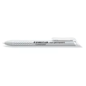   Jelölőkréta adagoló, mindenre író, lemosható (omnichrom), STAEDTLER "Lumocolor 768", fehér