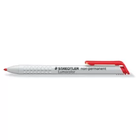   Jelölőkréta adagoló, mindenre író, lemosható (omnichrom), STAEDTLER "Lumocolor 768", piros