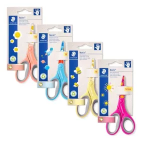   Olló, iskolai, 14 cm, STAEDTLER "Noris 965", vegyes színek