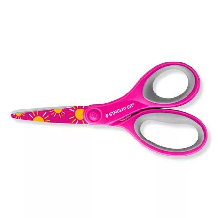 Olló, iskolai, 14 cm, STAEDTLER "Noris 965", vegyes színek