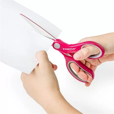 Olló, hobbi, 17 cm,  STAEDTLER "Noris® 965", vegyes színek