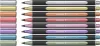 Metálfényű filctoll készlet, 1-2 mm, SCHNEIDER "Paint-It 020", 8 különböző szín
