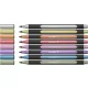 Metálfényű filctoll készlet, 1-2 mm, SCHNEIDER "Paint-It 020", 8 különböző szín